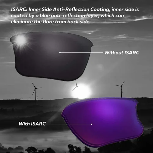 Miniatura 5 de Walleva Lentes de repuesto para gafas de sol Spy Optic Logan Varias opciones disponibles