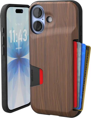 Miniatura 50 de Smartish - Funda tipo cartera para iPhone 11, diseño de cartera volumen 1 [delgada + protectora] con tarjetero - probada para caídas con ranura