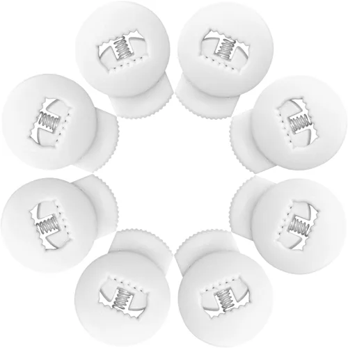 Miniatura 18 de Cerraduras para guantes, paquete de 8 cerraduras de encaje para guantes de béisbol, no requieren más nudos, ajuste universal para guantes de béisbol