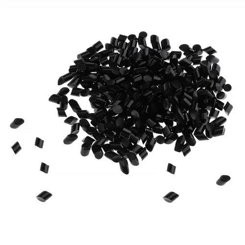 Pegamento de queratina italiana para cabello adhesivo para uñas de fusión caliente/I Tip Extensiones de cabello 2.82 oz- Negro
