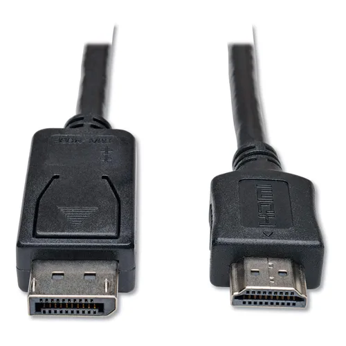 Miniatura 10 de Tripp Lite Adaptador de cable DisplayPort a HDMI, DP a HDMI (M/M), DP a HDMI, 1080p, 15 pies (P582-015)