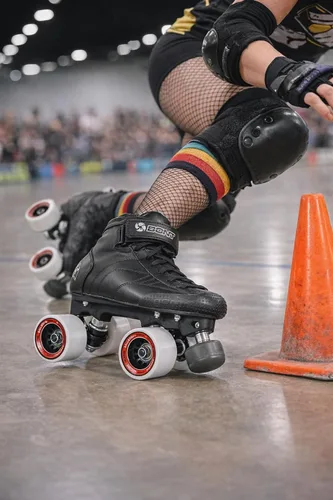 Miniatura 2 de Bont Prostar Roller Derby Skates - Botas veganas moldeables por calor con placa Prodigy