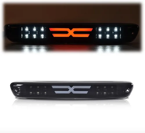 PIT66 Barra LED de 3ª luz de freno, compatible con Chevy Colorado/Canyon X 2004-2012, luz de freno de montaje alto, luces traseras de carga, lente