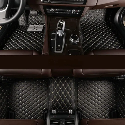 Miniatura 21 de Alfombrillas automotrices personalizadas para Mercedes Benz A B C CLA CLS CLK GLE GLS GLA GLK GL ML G S GLC SL CL SLC R SLK, etc. Tapete de cuero