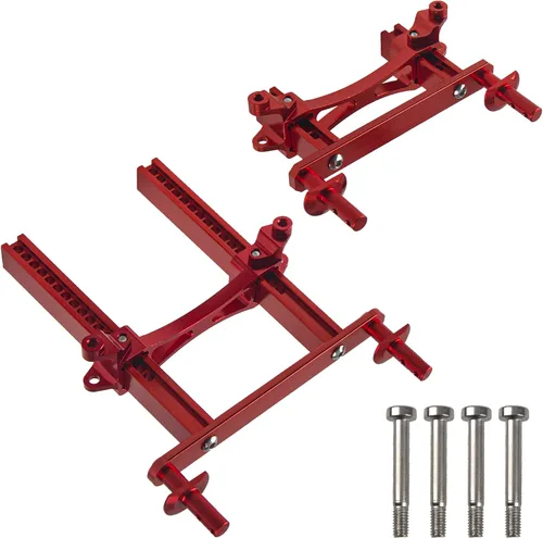 Miniatura 6 de Soportes de metal para carrocería delantera y trasera, soporte de fijación de poste de carcasa compatible con Traxxas TRX4 Defender 8215 1/10 RC