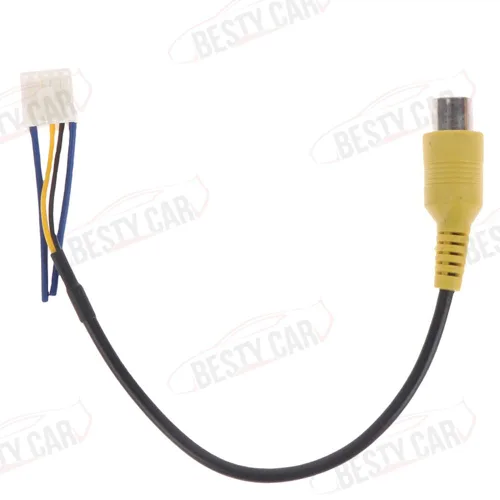 Miniatura 4 de Cámara de visión trasera estéreo de radio de coche en retrovisor de respaldo adaptador de entrada enchufe para el mercado de accesorios Android