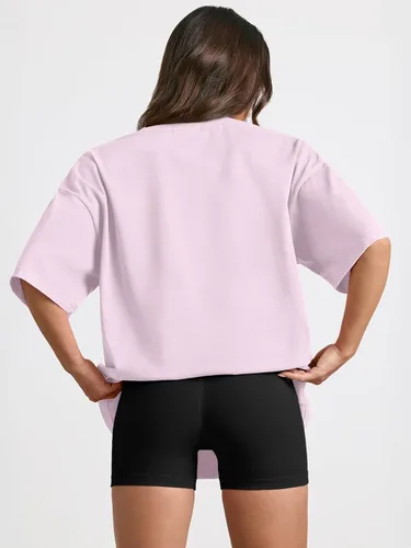 Miniatura 74 de Trendy Queen - Camisetas de entrenamiento de moda para mujer, camisetas atléticas de manga corta para verano y primavera, disponibles en tallas