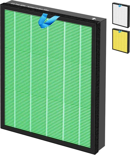 Miniatura 8 de Vital - Filtro de repuesto HEPA 100S para purificador de aire LEVOIT Vital 100S/100S-P, filtro de carbón activado de alta eficiencia H13 3 en 1