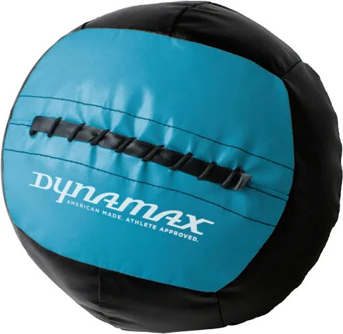 Miniatura 16 de Dynamax Standard Medicine Ball, 4–30 lb Soft Shell Wall Ball, 14-Inch Weighted Exercise Ball for Strength Training, Core Workouts, Conditioning &
