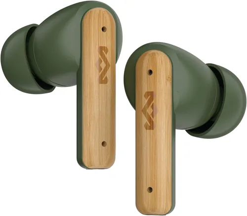 Miniatura 12 de Auriculares inalámbricos House of Marley Little Bird con controles táctiles, micrófono incorporado, 24 horas de reproducción con estuche, carga