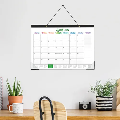Miniatura 6 de Calendario de escritorio 2024, calendario 2024 de enero de 2024 a diciembre de 2024, calendario mensual de escritorio de 12 meses, 17 x 12 pulgadas