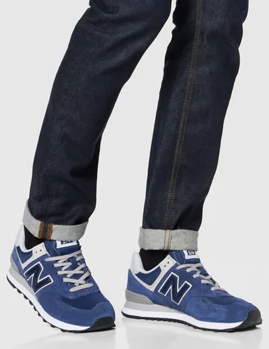 Miniatura 7 de New Balance 574 V2 Evergreen - Tenis para hombre azul 9