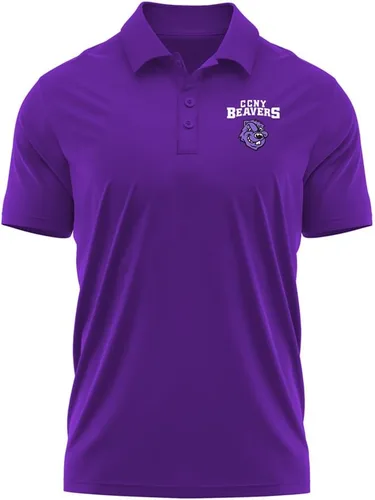 Miniatura 273 de Camisa polo deportiva oficial de la NCAA Collegiate para hombre, colección con logotipo en el pecho izquierdo