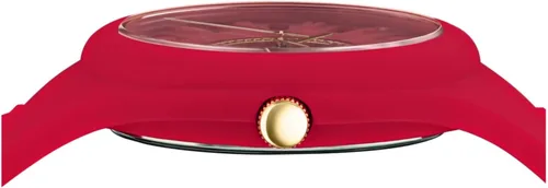 Miniatura 2 de Versus Versace Reloj de moda Fire Island para mujer. Correa de silicona ajustable y deportiva. Incluye bolsa de regalo de viaje.