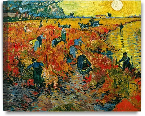 Miniatura 101 de DECORARTS - Serie de pinturas enmarcadas de Vincent Van Gogh (favoritos) – impresión giclée de arte en lienzo.