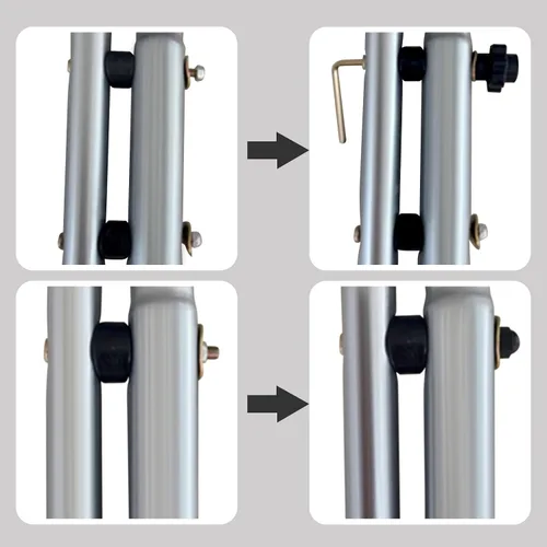 Miniatura 4 de 12 tornillos y pernos largos para trampolín, pernos y tuercas de trampolín, espaciadores de espacio para barra de trampolín, accesorios de repuesto