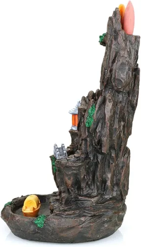 Miniatura 4 de semli Quemador de incienso grande, soporte para quemador de incienso, soporte para palo de incienso, decoración para el hogar y la oficina