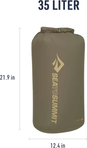 Miniatura 6 de Sea to Summit Bolsa seca ligera, almacenamiento seco multiusos Verde oliva