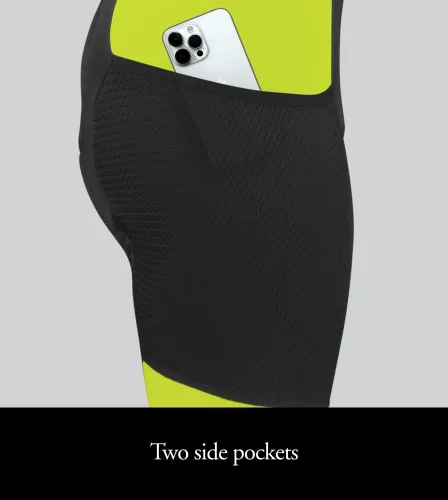 Miniatura 6 de Pantalones cortos de ciclismo acolchados Gel Touring para hombre Innovadores bolsillos de malla Fabricado en Estados Unidos