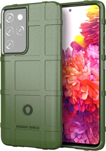Miniatura 34 de EGO TACTICAL Rugged Shield Brand Solid Color TPU Phone Case for Samsung Galaxy S20 FE - OD Green Verde OD