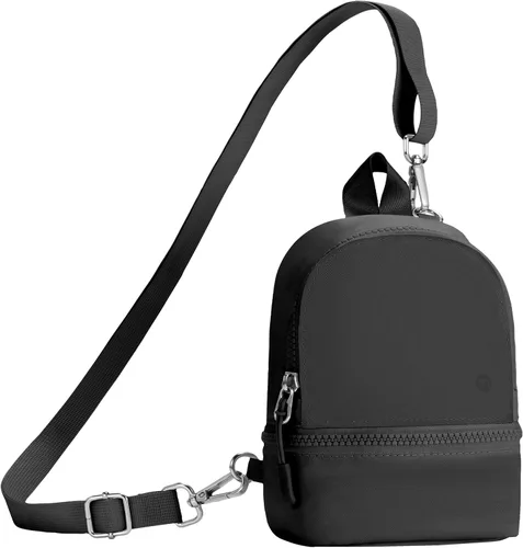 Miniatura 12 de Babysun Mini Mochila Llavero Muñequera Bolso Pequeño de Cambio Monedero Lindo Con Cremallera Cartera Con 3 Ranuras Para Tarjetas RFID Para