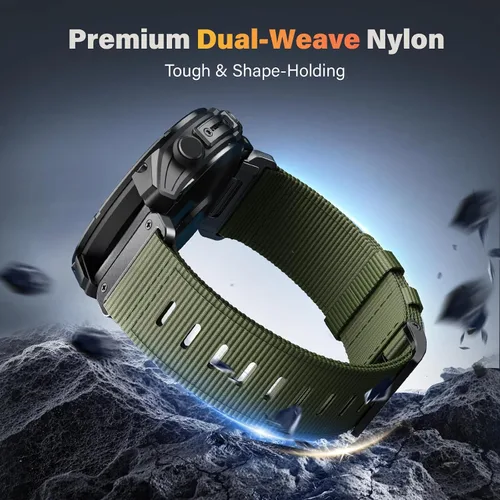 Miniatura 6 de Compatible con Garmin Fenix 6 Watch Band para Fenix 8 1.850 in/8 Pro 1.850 in/Fenix 7/Fenix 6 Pro/5/5 plus, 0.866 in Quickfit Correa de reloj Verde