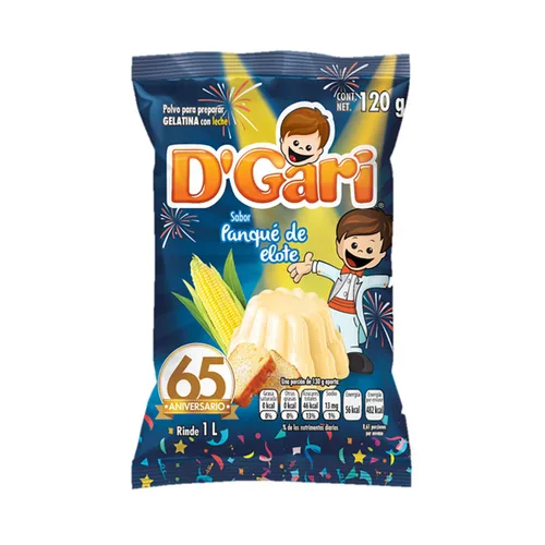 Miniatura 12 de D'Gari Gelatina Postre Vainilla - Dgari Vainilla paquete de 5 (VAINILLA)