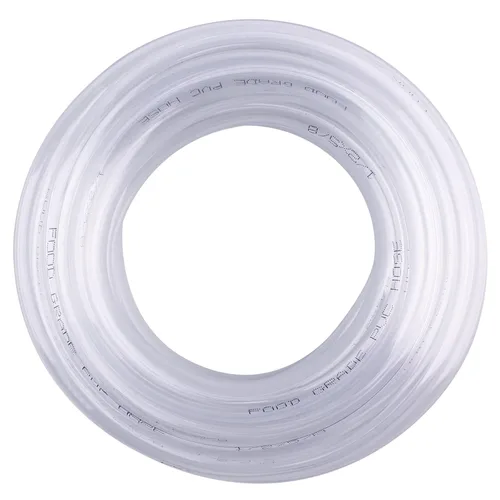Miniatura 11 de DERNORD Manguera de vinilo flexible transparente de PVC, 1/4" DI X 3/8" DE, 100 pies de largo, para uso alimentario