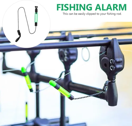 Miniatura 2 de 3 unids Pesca Alarma Accesorios de Pesca Carpa Bite Indicador Percha Rack