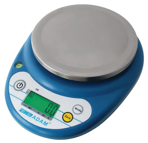 Miniatura 7 de Adam Equipment Balanza compacta CB 501, capacidad de 17.64 oz, legibilidad de 0.00 oz