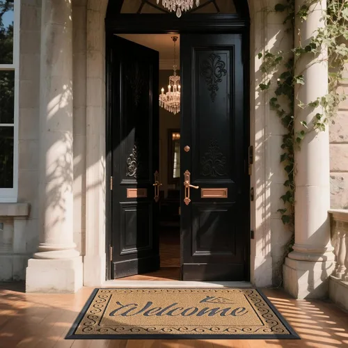 Miniatura 17 de Yimobra Tapete de Bienvenida, Tapetes Resistente y Robusto para Entrada de Casa Interior/Exterior, Felpudo de Puerta Delantera para Patio Exterior