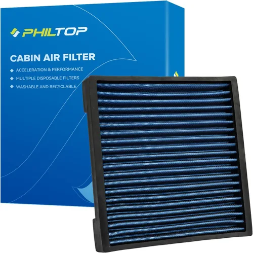 Miniatura 9 de PHILTOP Filtro de aire de cabina, filtro de aire de repuesto para automóvil para CF10134, Ridgeline 2006-2023, ILX 2013-2022, Passport 2019-2022