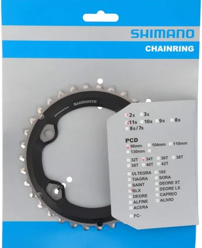Miniatura 3 de Shimano FC-M7000-2 Plato 34T-BB para 34-24T