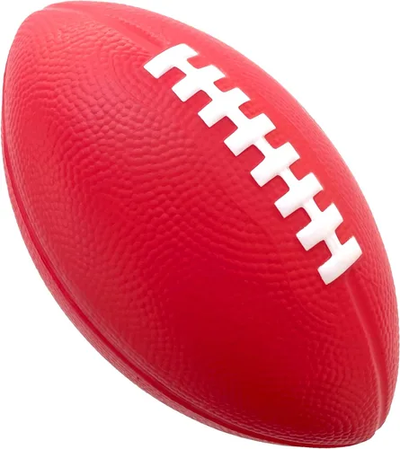 Miniatura 8 de Balón de fútbol de espuma - Balón pequeño de 18.4 cm de agarre fácil para niños - Balón de fútbol juvenil de tamaño para niños - Balones de espuma