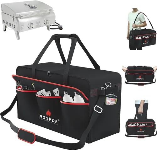 Bolsa de transporte para parrilla mejorada para parrillas Pit Boss 75275, bolsa de transporte portátil para parrilla de gas para parrillas Pit Boss,