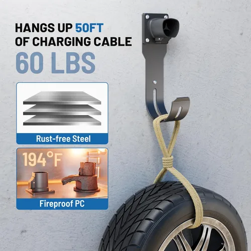 Miniatura 7 de MECMO Adaptador NEMA 14-50 para cargador móvil Tesla Gen 2, adaptador de 14-50P, conector móvil Gen II para motores Tesla modelo 3/Y/S/X para cargar