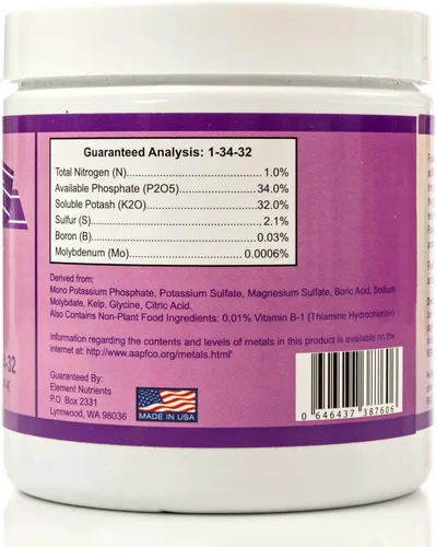 Miniatura 3 de Fertilizante para flores, modelo Flower Fuel, 1-34-32, 8.8 onzas, el mejor estimulador de floración, para obtener una cosecha más grande