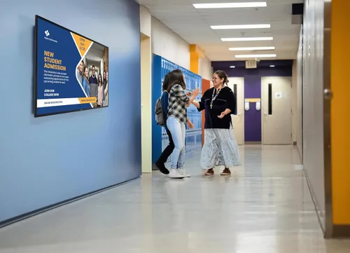 Miniatura 6 de Promethean ActivPanelD - Pantalla digital comercial de 55 pulgadas, pantalla de señalización digital 4K UHD no táctil para anuncios, oficinas