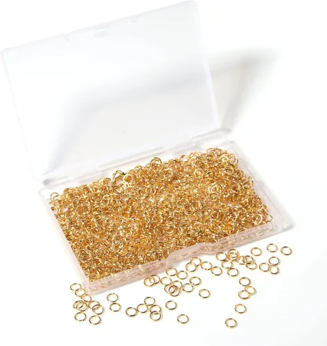Miniatura 22 de 1600 piezas de anillos abiertos de plata para hacer joyas, juego de anillos de plata bañada en plata para joyería