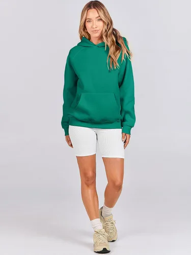 Miniatura 76 de ANRABESS - Sudaderas con capucha para mujer, sobre talla, de vellón de manga larga, modelo de 2024, para otoño