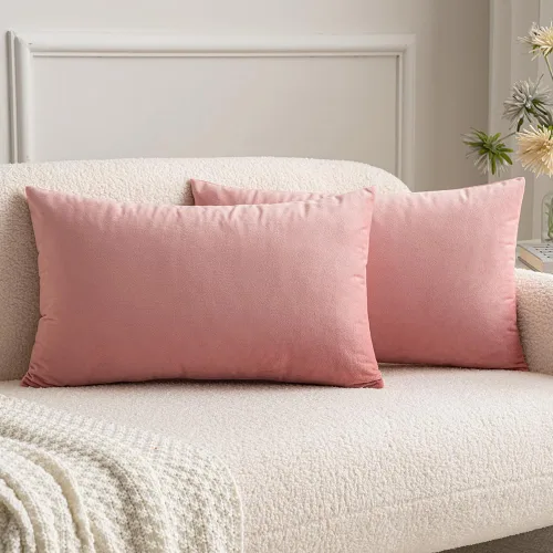 Miniatura 44 de MIULEE Fundas de almohada de terciopelo de 22 x 22 pulgadas, paquete de 2 unidades, color negro, fundas de cojín cuadradas decorativas súper suaves