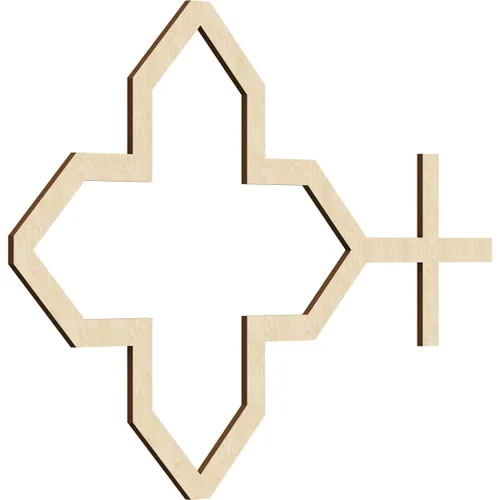 Miniatura 31 de Laird Paneles decorativos de pared de madera con calado, extra pequeños, 13/8 pulgadas de ancho x 7 3/8 pulgadas de alto x 3/8 pulgadas de alto