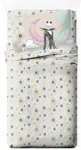 Miniatura 12 de Jay Franco - Juego de sábanas con funda ajustada, sábanas planas y funda para almohada - Ropa de cama ultrasuave con funda para almohada para Beige