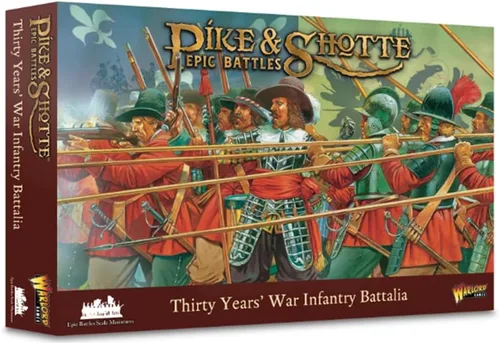 Warlord Pike & Shotte Batallas épicas Juego de Battalia de Infantería de Guerra de los Treinta Años, Juegos de mesa de estrategia de juego de rol
