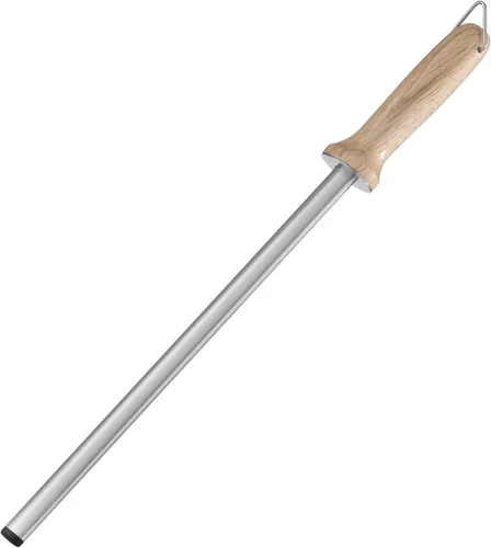 Miniatura 8 de Navaris Afilador de cuchillos ovalado de 12 pulgadas (12.2 in) para afilar cuchillos de cocina, ligero y duradero para uso doméstico o profesional