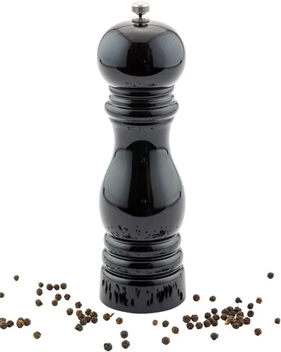 Miniatura 5 de Restaurantware Molinillo de pimienta francés clásico de 6 pulgadas: perfecto para restaurantes, cafeterías y eventos con catering, molinillo de Negro