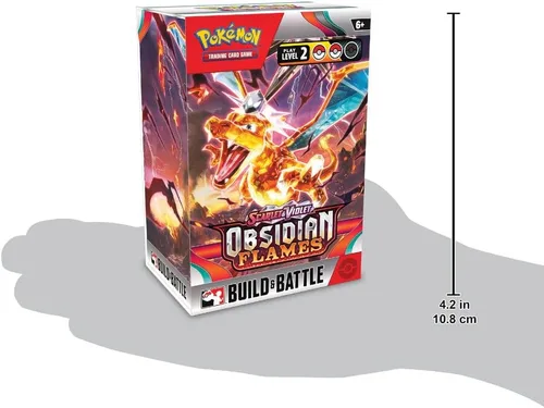 Miniatura 3 de Pokemon Scarlet & Violet SV03 Obsidian Flames Build & Battle Box - 4 Paquetes