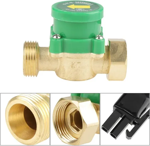 Miniatura 2 de Interruptor de sensor de flujo de agua, interruptor de bomba de agua de resistencia a altas temperaturas, alta sensibilidad para ducha