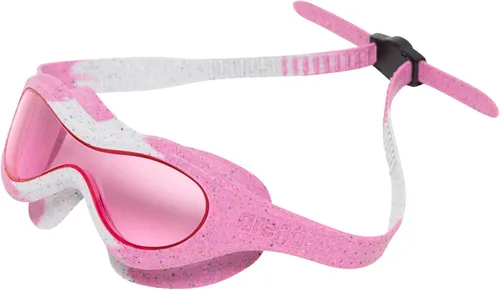 Miniatura 9 de ARENA Máscara de natación Spider unisex para niños, niños y niñas de 2 a 5 años, lente antivaho sin espejo, correa fácil de usar, visión amplia