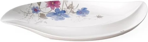 Miniatura 16 de Villeroy & Boch Mariefleur Gris Basic Breakfast - Plato redondo de porcelana premium con una decoración de flores juguetona, apto para lavavajillas